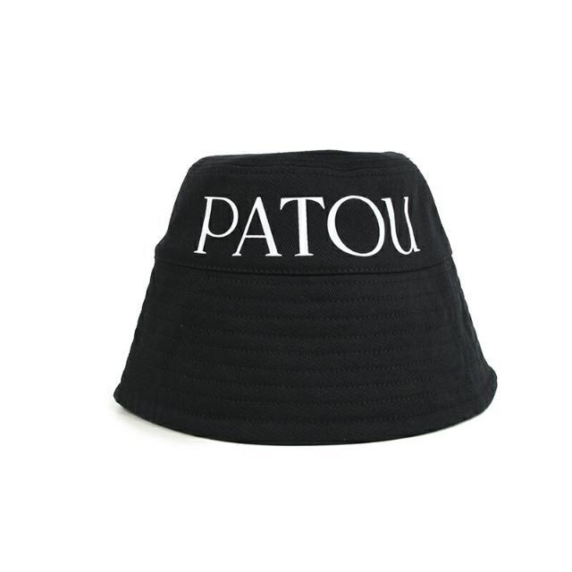 PATOU - PATOU パトゥ コットン バケットハット AC0270132 999B ...