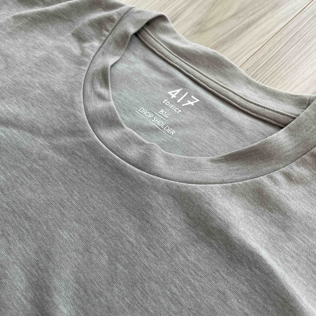 417 EDIFICE(フォーワンセブンエディフィス)の417EDIFICE  ドロップショルダーTシャツ メンズのトップス(Tシャツ/カットソー(半袖/袖なし))の商品写真