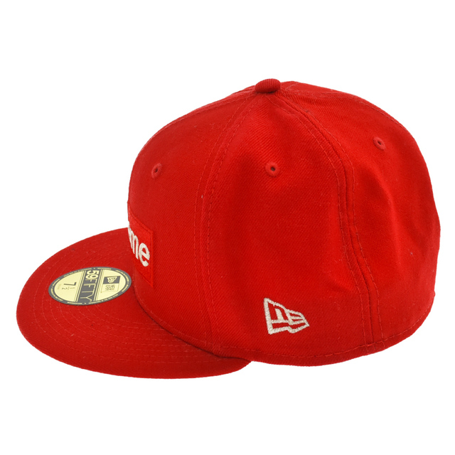 SUPREME シュプリーム 20AW × NEW ERA $1M Metallic Box Logo Cap ニューエラ ボックスロゴ メタリック刺繍 ベースボールキャップ 帽子 レッド