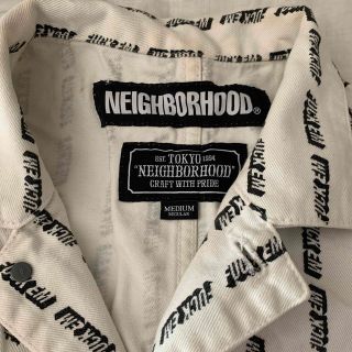 ネイバーフッド(NEIGHBORHOOD)のNEIGHBORHOODネイバーフッドFUCK EMショップコート ワークコート(ステンカラーコート)