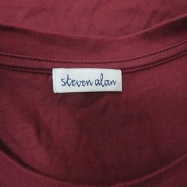 steven alan - スティーブンアラン カットソー フレンチスリーブ 赤 ...