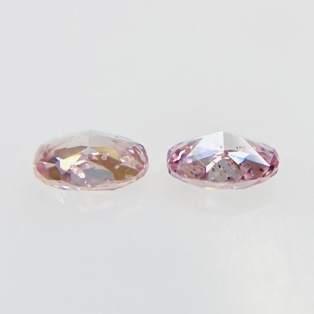 FANCY INTENSE PURPLISH PINK 0.12/0.10ct レディースのアクセサリー(その他)の商品写真