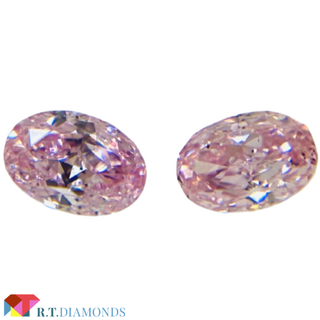 FANCY INTENSE PURPLISH PINK 0.12/0.10ct(その他)