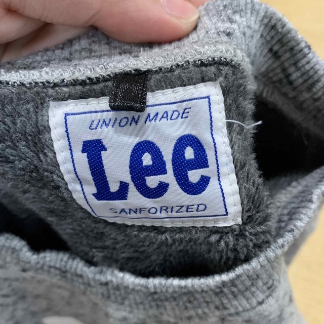 Lee(リー)のLEE 裏起毛トレーナー　110 キッズ/ベビー/マタニティのキッズ服男の子用(90cm~)(Tシャツ/カットソー)の商品写真