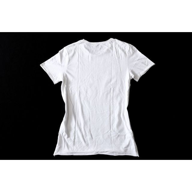 ZARA(ザラ)のZARA★SUPER BIMONTHLY丸首半袖TシャツM★ホワイト白★難有 メンズのトップス(Tシャツ/カットソー(半袖/袖なし))の商品写真
