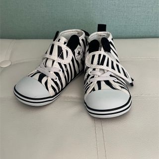 コンバース(CONVERSE)の【新品・未使用】コンバース  BABY ALL STAR ゼブラ(スニーカー)