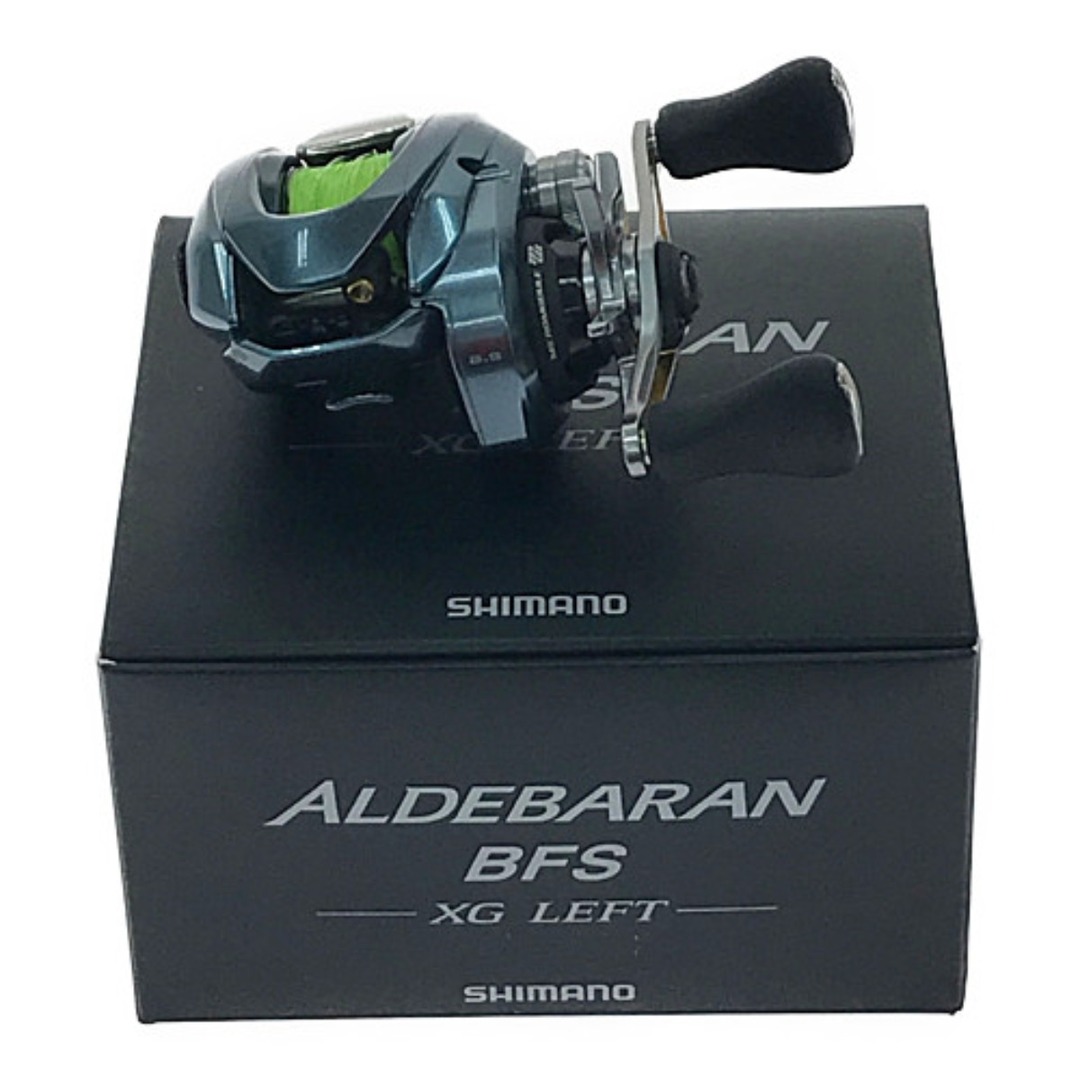 ▼▼SHIMANO シマノ ベイトリール 左ハンドル 22 アルデバラン BFS XG LEFT 箱付属