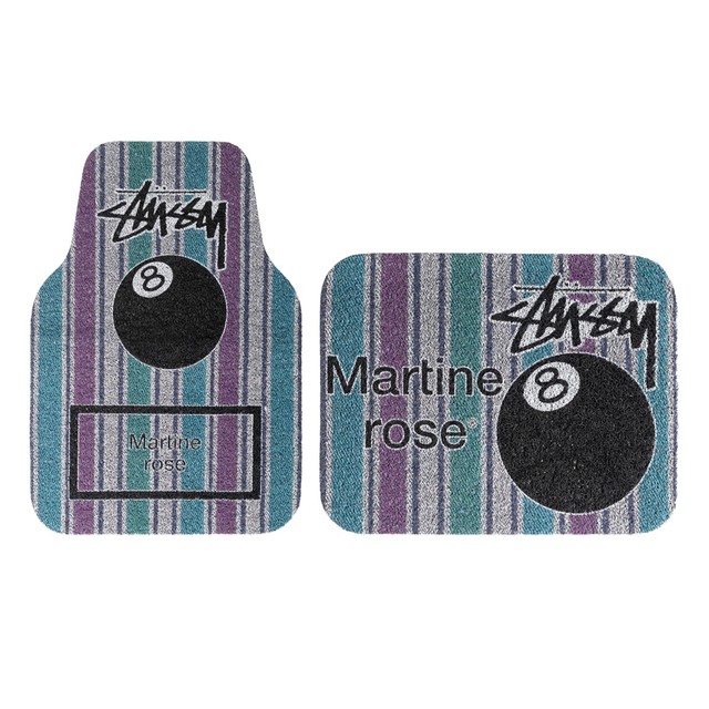 STUSSY(ステューシー)の即完売！即日配送！Stussy x Martine Rose Car Mat インテリア/住まい/日用品のラグ/カーペット/マット(その他)の商品写真