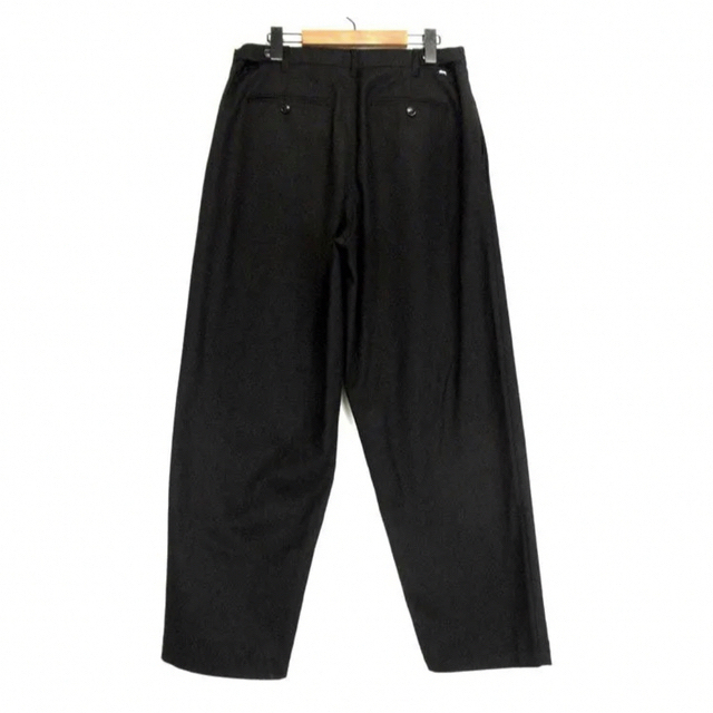 stussy volume pleated trouser black 30 2