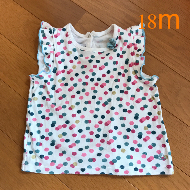 PETIT BATEAU(プチバトー)のプチバトー  トップス18m キッズ/ベビー/マタニティのベビー服(~85cm)(Ｔシャツ)の商品写真