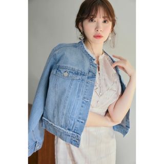 Her lip to  デニムジャケット denim jacket