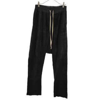 リックオウエンス(Rick Owens)のRick Owens リックオウエンス 18SS DIRT DREWSTRING LONG PANTS デストロイ加工 ラムレザー サルエルパンツ RU18S5380-LB(その他)