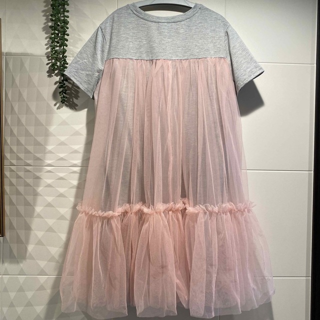 チュールワンピース152㎝ キッズ/ベビー/マタニティのキッズ服女の子用(90cm~)(ワンピース)の商品写真