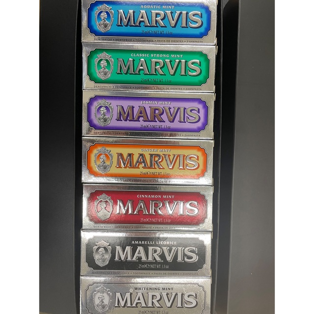 MARVIS(マービス)のマーヴィス　アソートパック　7本入り コスメ/美容のオーラルケア(歯磨き粉)の商品写真