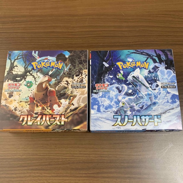 ポケカ スノーハザード クレイバースト 未開封 Box/デッキ/パック ポケカ スノーハザード クレイバースト 未開封 Box/デッキ/パック