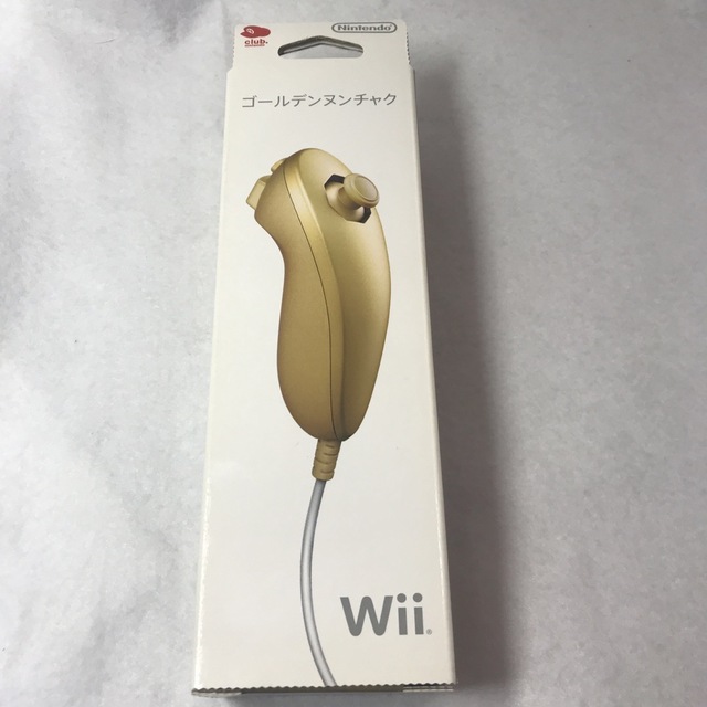 未使用 任天堂 Wii ゴールデンヌンチャク
