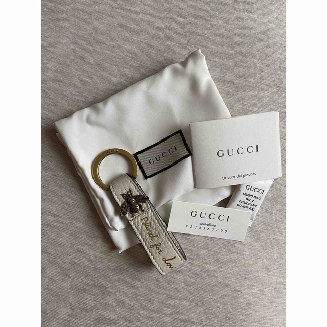 Gucci(グッチ)のGUCCI beeシリーズ　キーリング レディースのファッション小物(キーホルダー)の商品写真