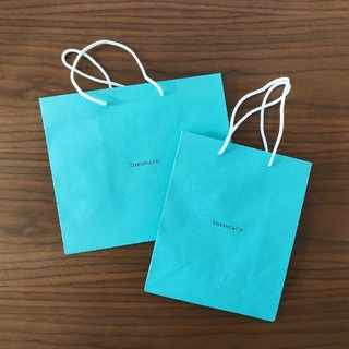 ティファニー(Tiffany & Co.)のティファニー　Tiffany　ショッパー　2点セット(ショップ袋)