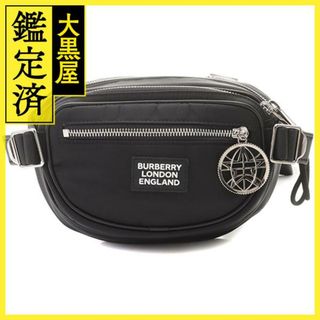 2極タイプ バーバリー ECONYL バムバッグ ボディバッグ ブラック