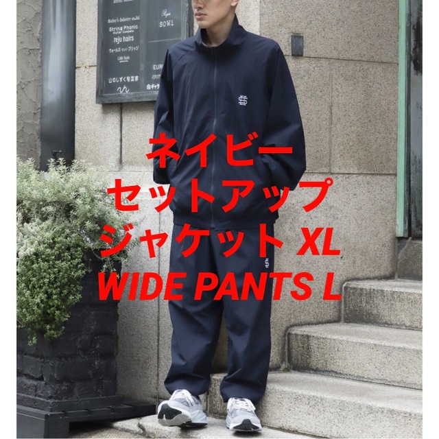 1LDK SELECT(ワンエルディーケーセレクト)のSEE SEE NYLON JACKET WIDE PANTS セットアップ メンズのジャケット/アウター(ナイロンジャケット)の商品写真