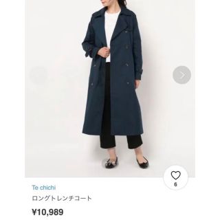 テチチ(Techichi)のTe chichi ロングトレンチコート ¥10,989(トレンチコート)