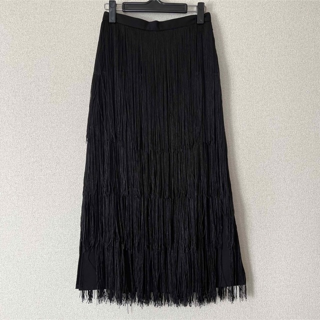 moussy マウジー　FRINGE LONG SKIRT フリンジスカート