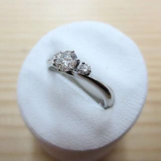 スタージュエリー(STAR JEWELRY)のスタージュエリー Pt950 ダイヤ 0.252 0.05ct リング(リング(指輪))