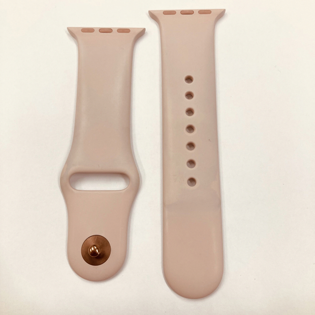 Apple Watch(アップルウォッチ)のapple watch 専用 スポーツバンド 38mm ピンク アップル純正 スマホ/家電/カメラのスマートフォン/携帯電話(その他)の商品写真