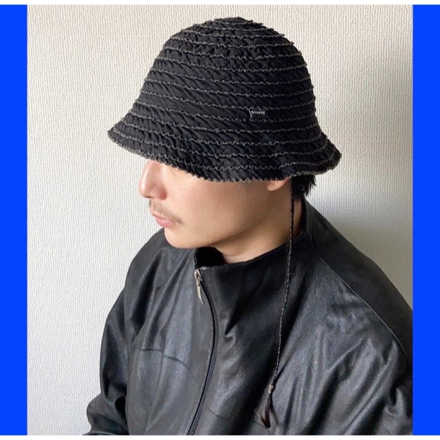 used希少モデル vintage old stussy headgear 黒 ハット