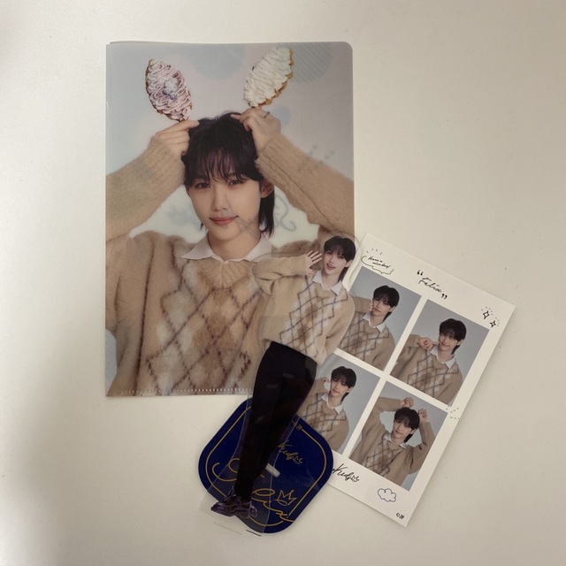 ファミマ スキズコラボ フィリックス (アクスタ･シール･クリアファイル) エンタメ/ホビーのCD(K-POP/アジア)の商品写真