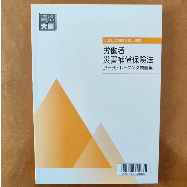 大原　社労士24 2023年　労働者災害補償保険法法　択一　未使用 エンタメ/ホビーの本(資格/検定)の商品写真