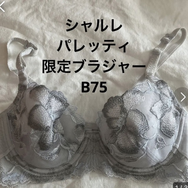 シャルレ　パレッティ限定ブラジャー　B75