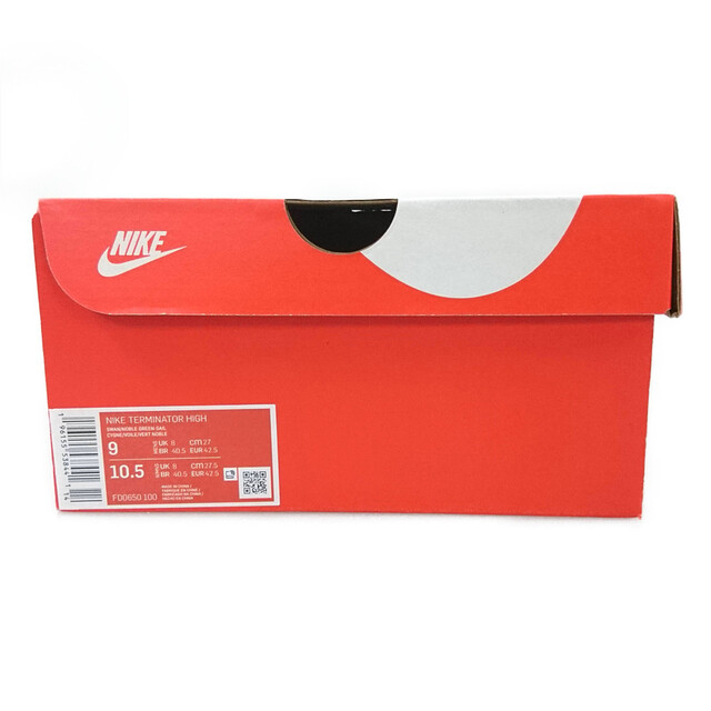 NIKE ナイキ 品番 FD0650-100 NIKE TERMINATOR HIGH シューズ スニーカー 白 緑 サイズUS9=27cm 正規品 / 30569 9