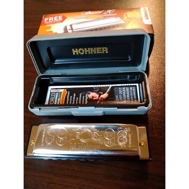 新品 HOHNER Special 20 10穴 ブルース ハーモニカ ドイツ製 楽器の楽器 その他(ハーモニカ/ブルースハープ)の商品写真