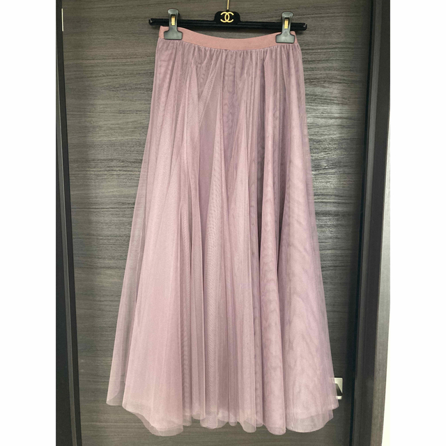 fifth(フィフス)のモーヴチュールスカート レディースのスカート(ロングスカート)の商品写真