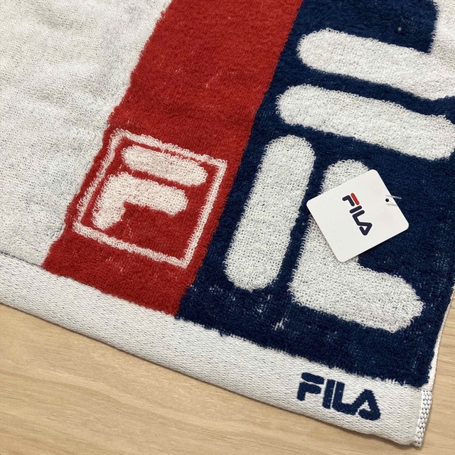 FILA(フィラ)の【新品未使用】FILA  タオル インテリア/住まい/日用品の日用品/生活雑貨/旅行(タオル/バス用品)の商品写真