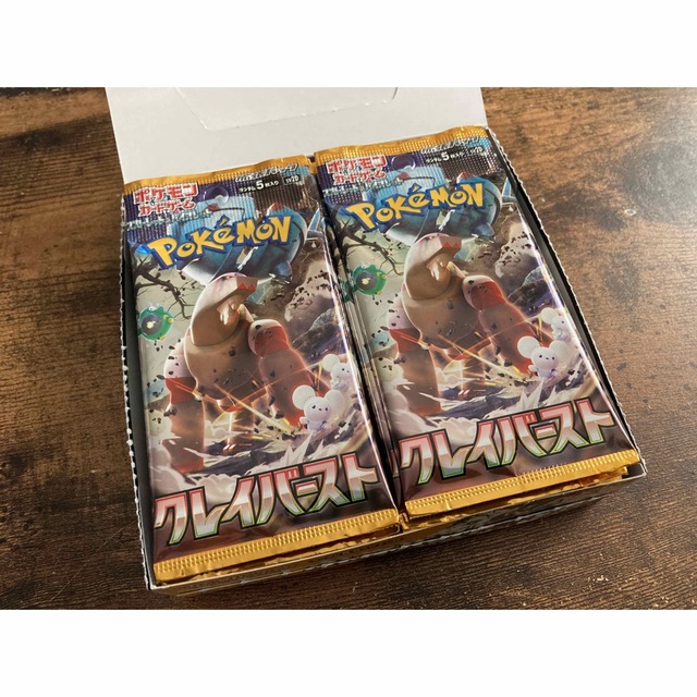 ポケモン(ポケモン)のポケモンカード　クレイバースト　1BOX エンタメ/ホビーのトレーディングカード(Box/デッキ/パック)の商品写真