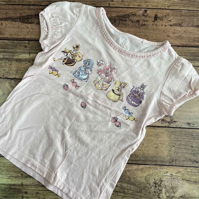 UNIQLO(ユニクロ)のユニクロ　UT  キラキラプリキュアアラモード　120  半袖Tシャツ キッズ/ベビー/マタニティのキッズ服女の子用(90cm~)(Tシャツ/カットソー)の商品写真