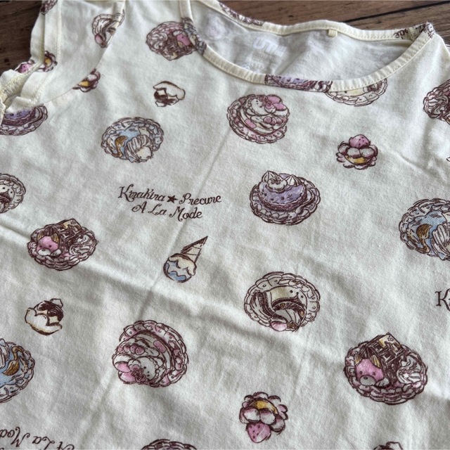 UNIQLO(ユニクロ)のユニクロ　UT  キラキラプリキュアアラモード　120  半袖Tシャツ キッズ/ベビー/マタニティのキッズ服女の子用(90cm~)(Tシャツ/カットソー)の商品写真