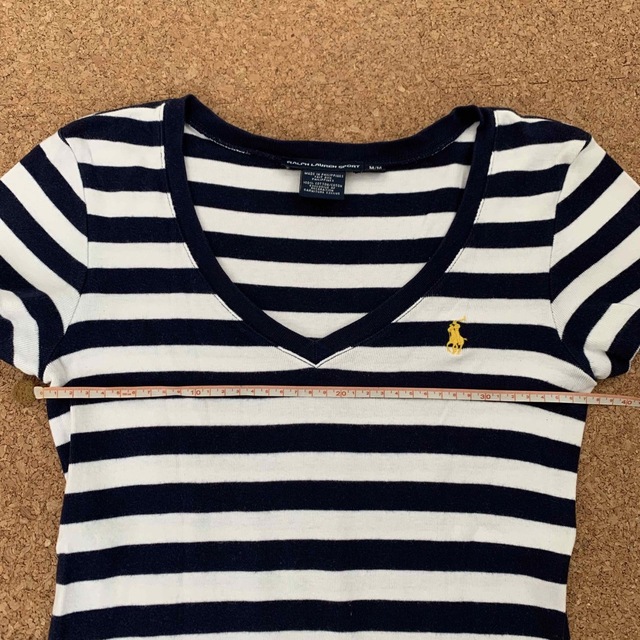 POLO RALPH LAUREN(ポロラルフローレン)のポロラルフローレン Vネック　Ｔシャツ レディースのトップス(Tシャツ(半袖/袖なし))の商品写真