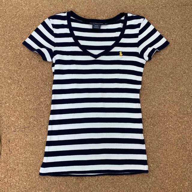 POLO RALPH LAUREN(ポロラルフローレン)のポロラルフローレン Vネック　Ｔシャツ レディースのトップス(Tシャツ(半袖/袖なし))の商品写真