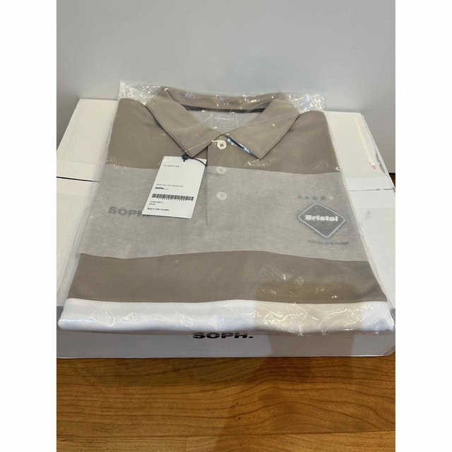 L FCRB 23SS S/S TEAM POLO ベージュ ポロシャツ 完売