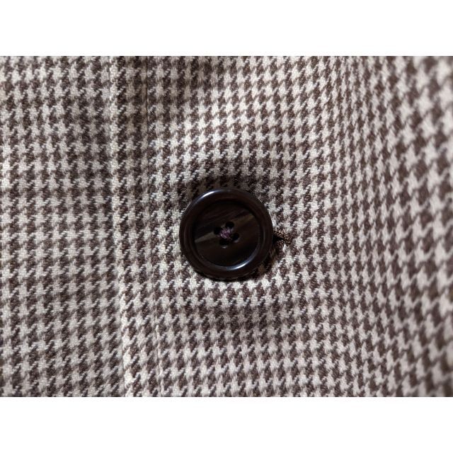 50s ヴィンテージ Aquascutum 超上質フラノ ステンカラーコート 【60
