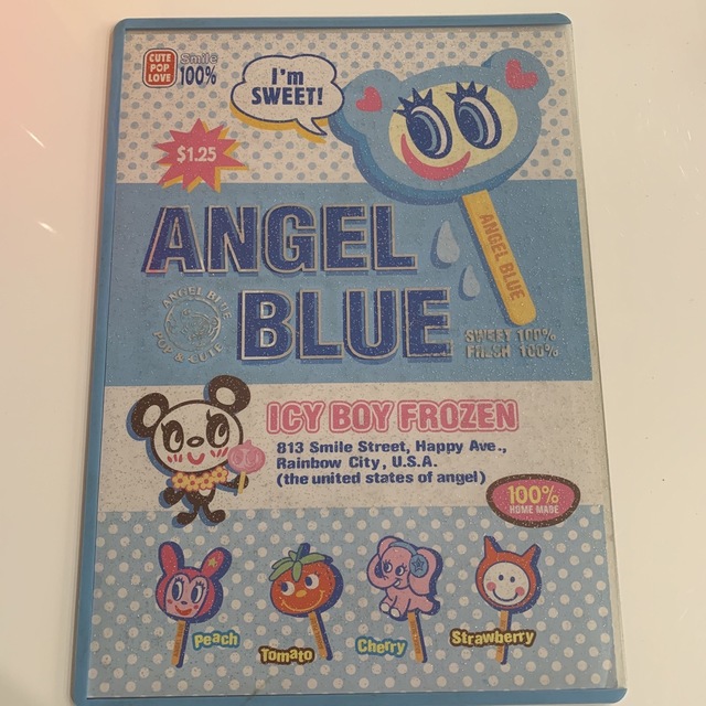 angelblue(エンジェルブルー)のエンジェルブルー　下敷き インテリア/住まい/日用品の文房具(その他)の商品写真