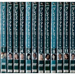 rd01929   グレイズ・アナトミー　シーズン９（１～１２枚）中古DVD(外国映画)