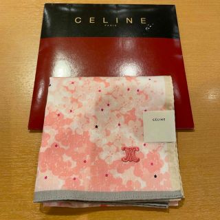 セリーヌ(celine)のセリーヌハンカチ桜ピンク(ハンカチ)