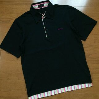 ポールスミス(Paul Smith)のPaul Smith 半袖ポロシャツ ブラック サイズM(ポロシャツ)