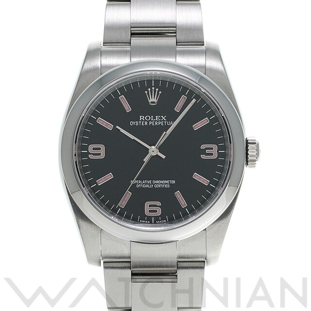 ROLEX - 中古 ロレックス ROLEX 116000 G番(2011年頃製造) ブラック メンズ 腕時計