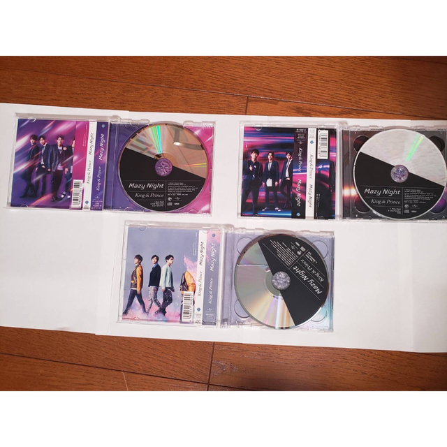 King & Prince - Mazy Night 初回限定盤 A B 通常版 エンタメ/ホビーのCD(ポップス/ロック(邦楽))の商品写真