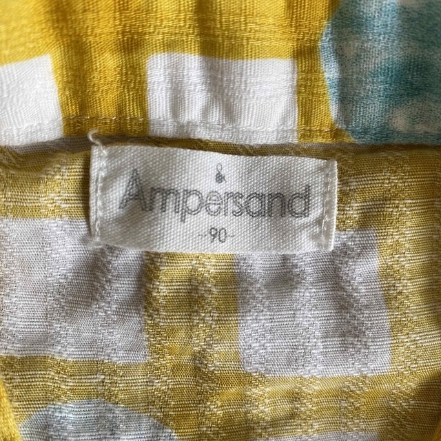 ampersand(アンパサンド)のアンパサンド 甚平 女の子 90cm キッズ/ベビー/マタニティのキッズ服女の子用(90cm~)(甚平/浴衣)の商品写真